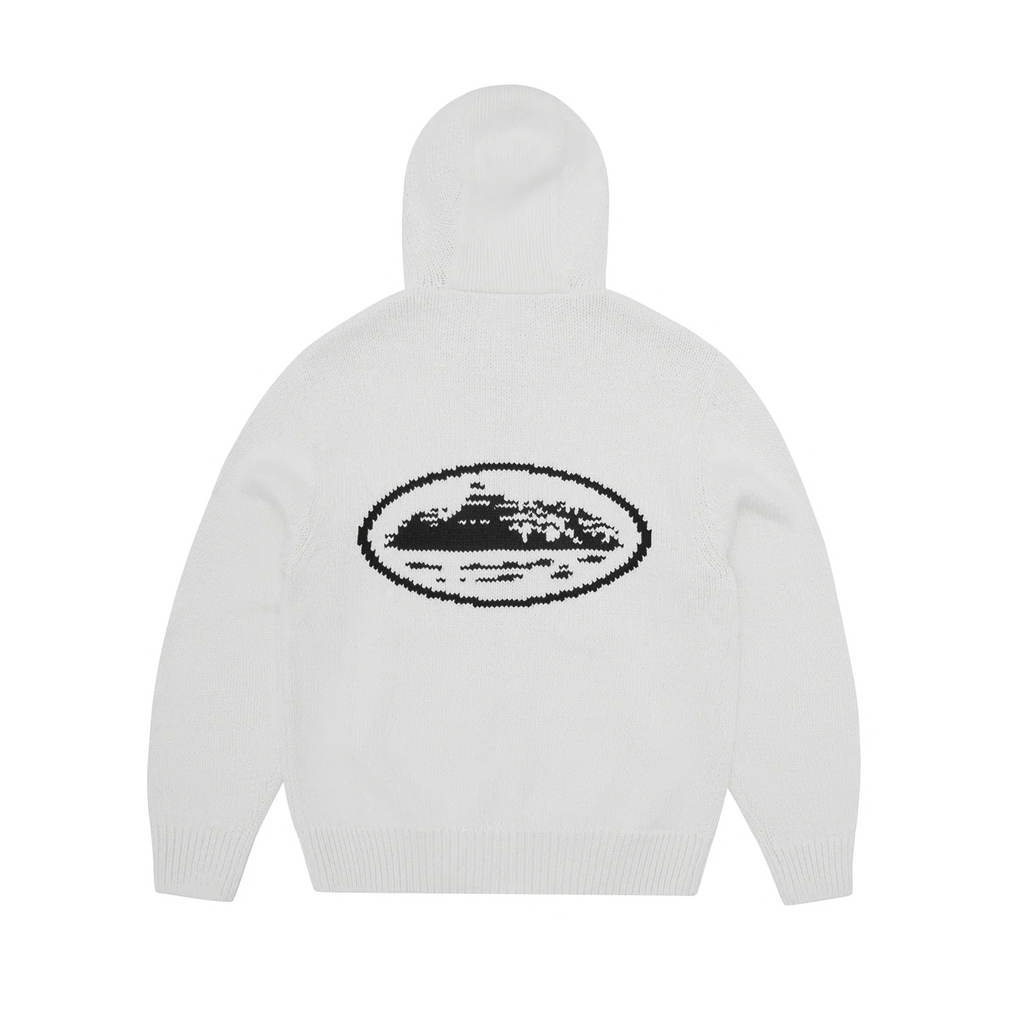 ALCATRAZ HEAVY KNIT ZIP HOODIE