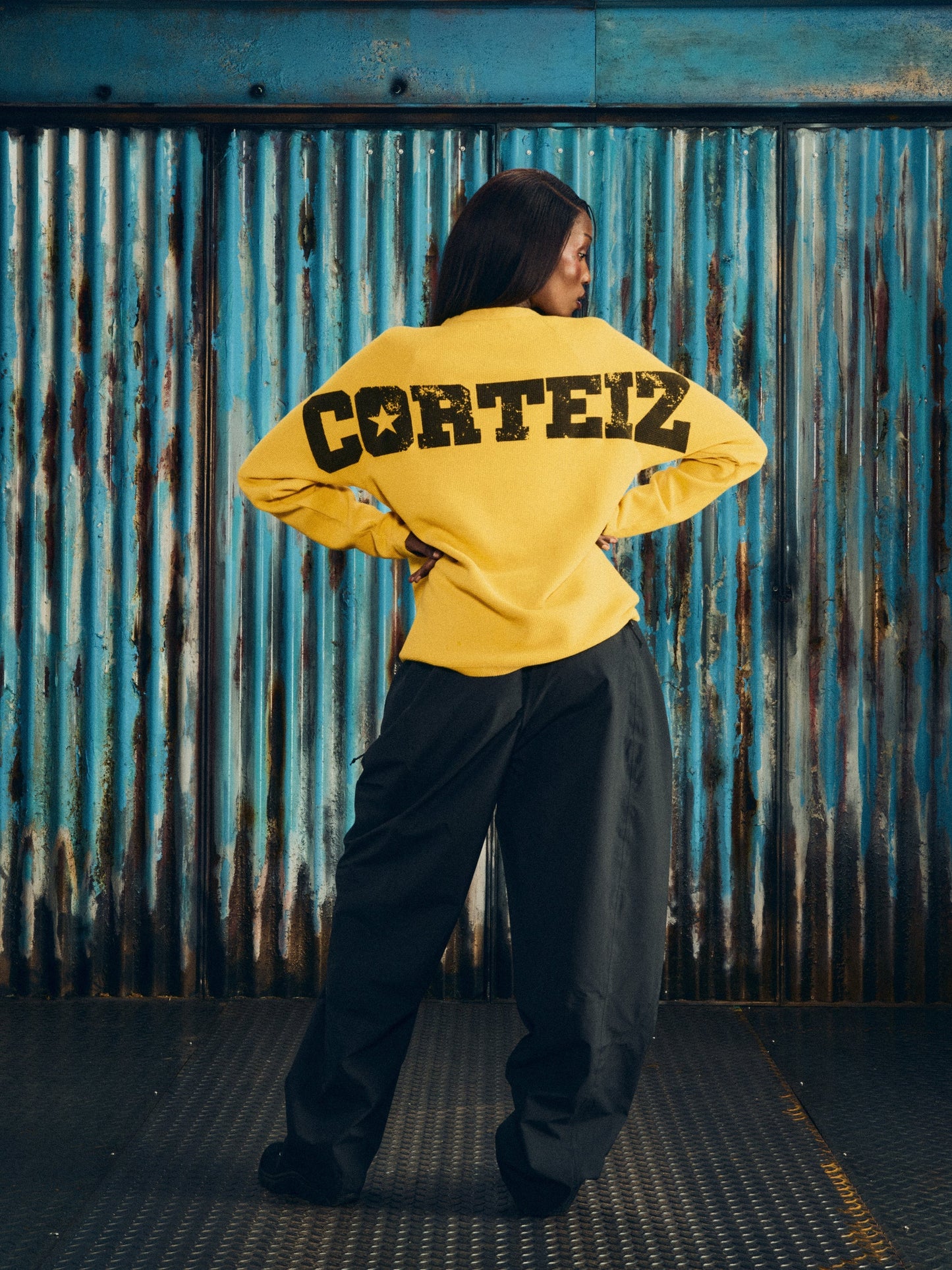STAR RAGLAN WAFFLE THERMAL