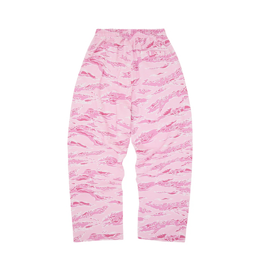 ISLAND PUFF PRINT OPEN HEM SWEATPANT