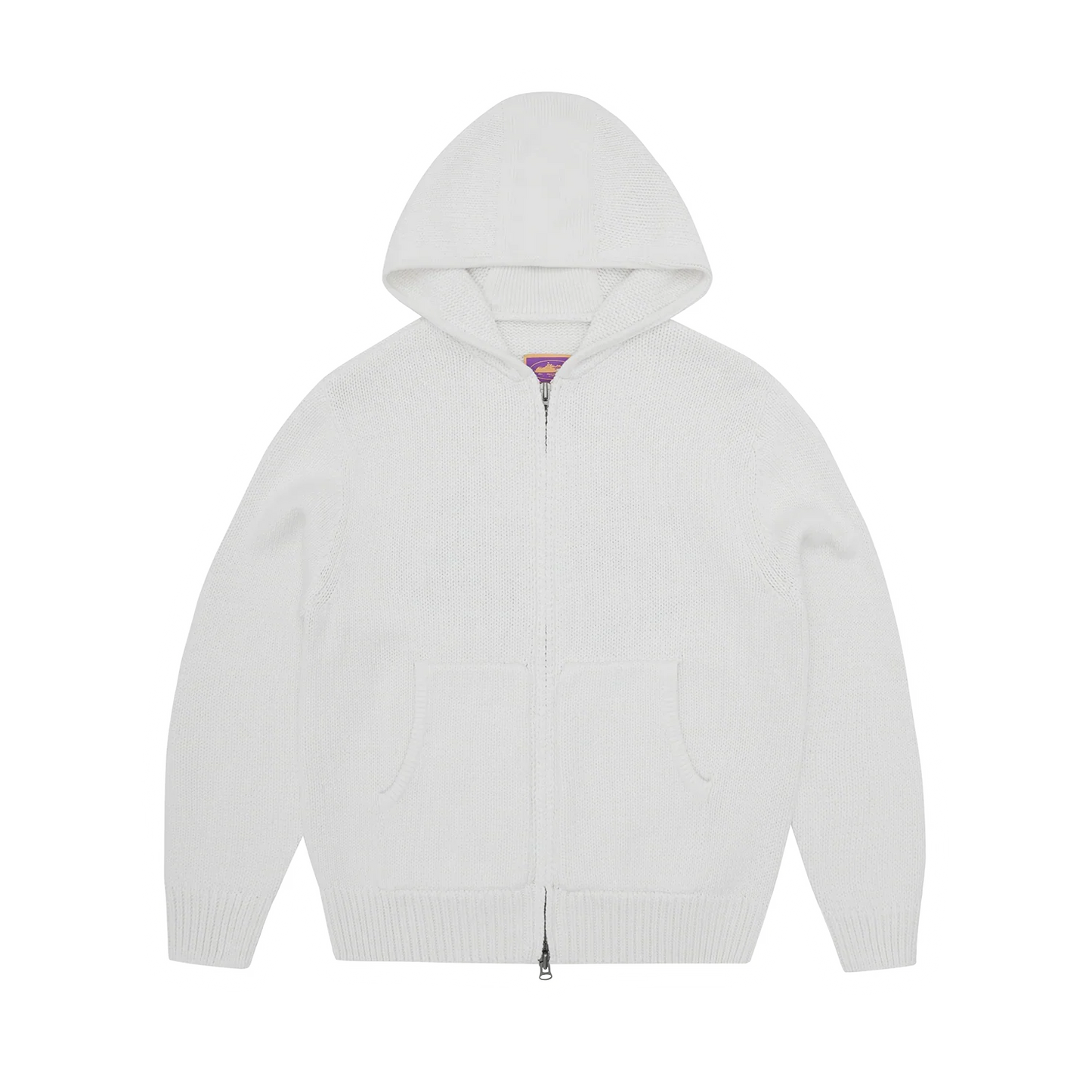 ALCATRAZ HEAVY KNIT ZIP HOODIE