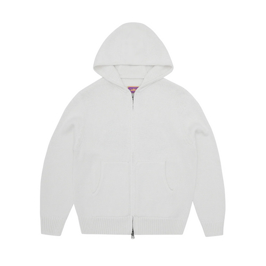 ALCATRAZ HEAVY KNIT ZIP HOODIE