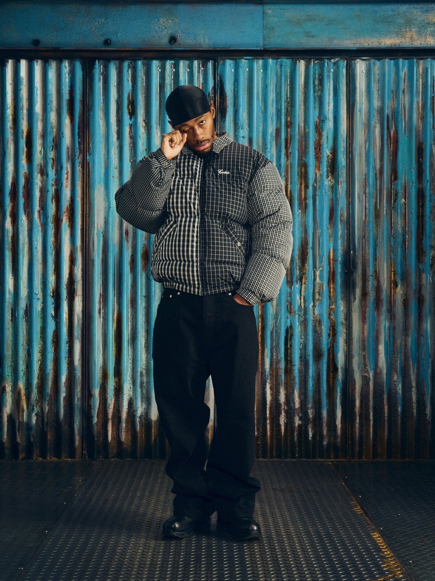 COLLAR BOLO DOWN JACKET