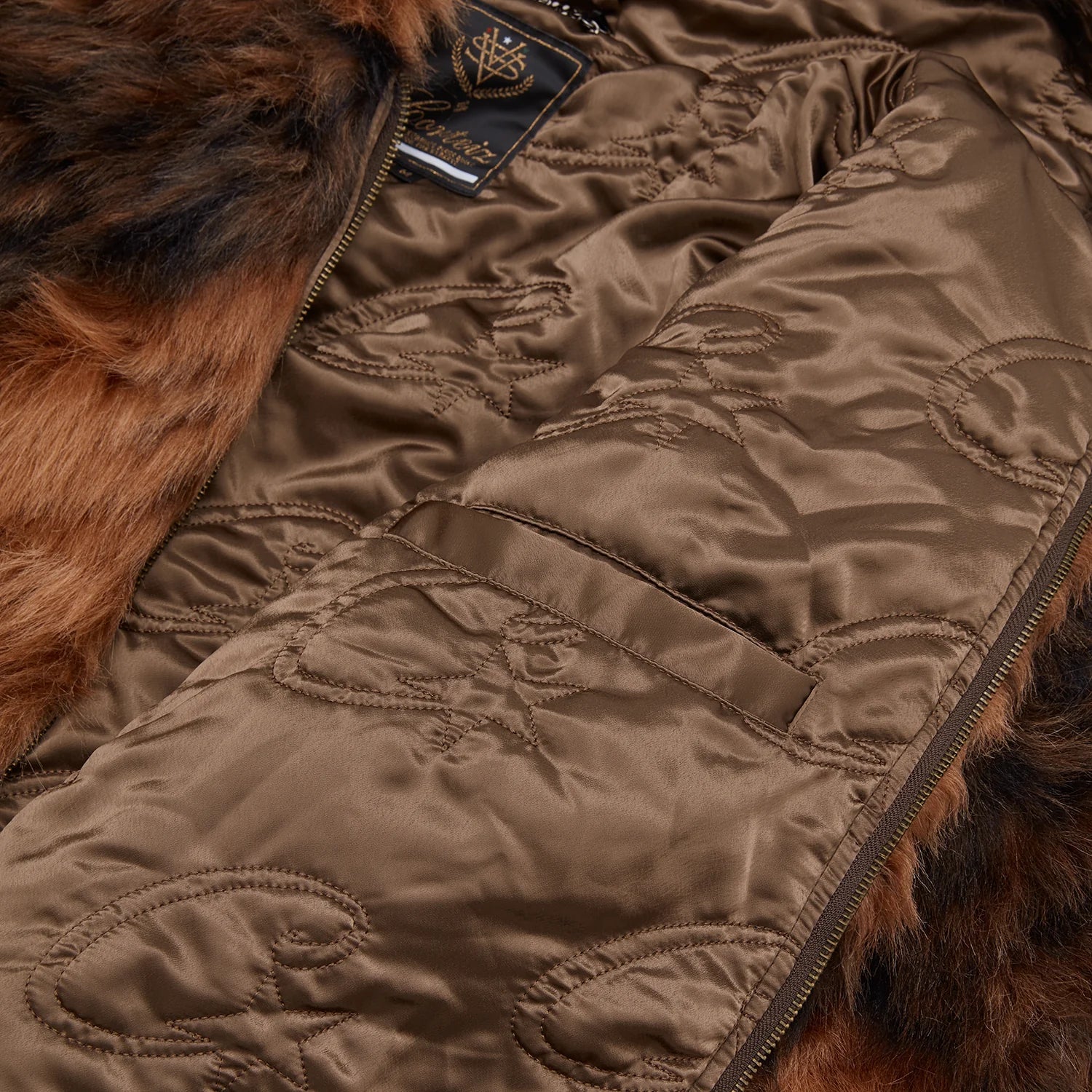 DIAMOND HOODED FUR JACKET – Cortiez