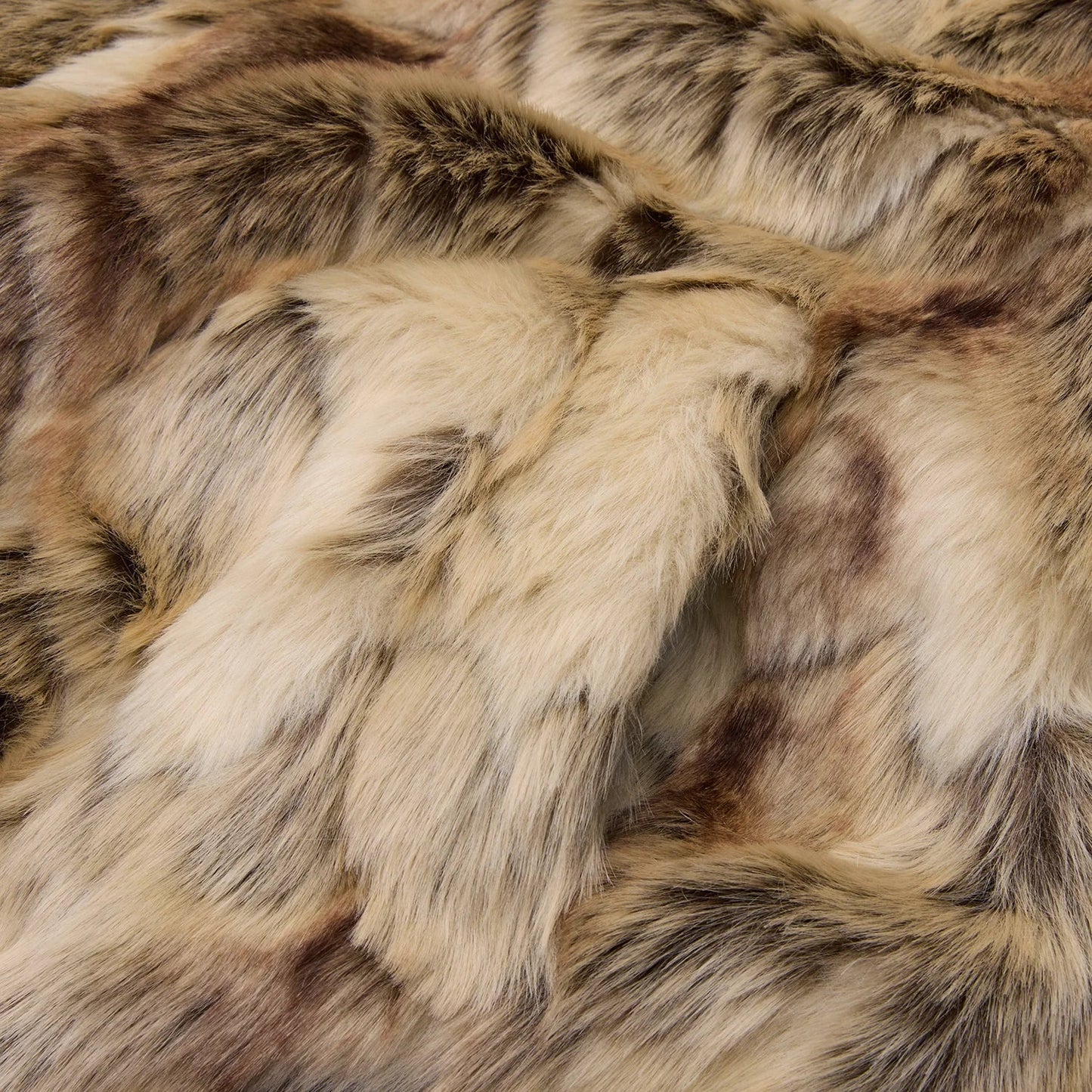 PELT HOODED FUR JACKET