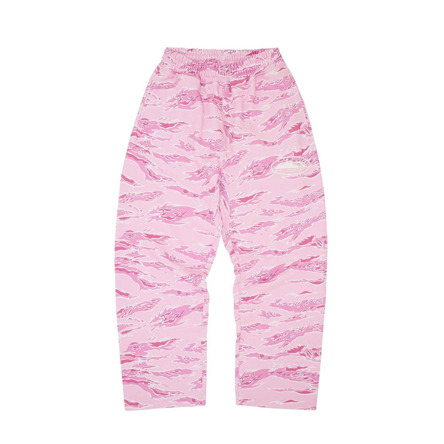ISLAND PUFF PRINT OPEN HEM SWEATPANT