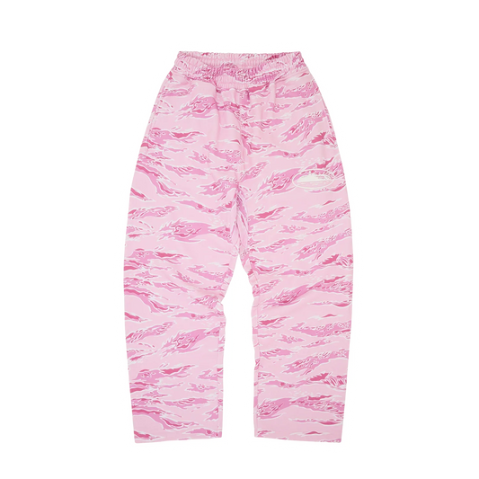 ISLAND PUFF PRINT OPEN HEM SWEATPANT