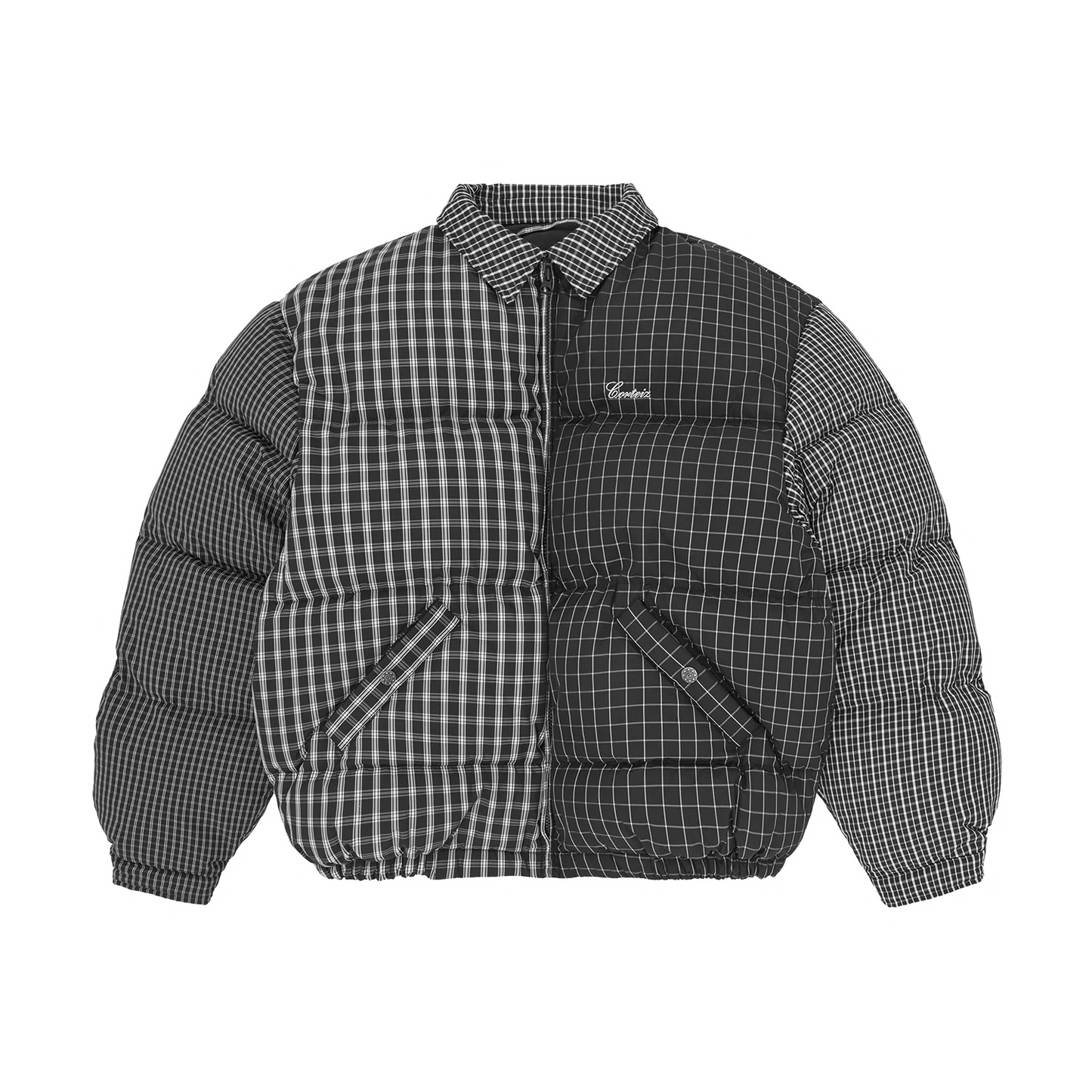 COLLAR BOLO DOWN JACKET