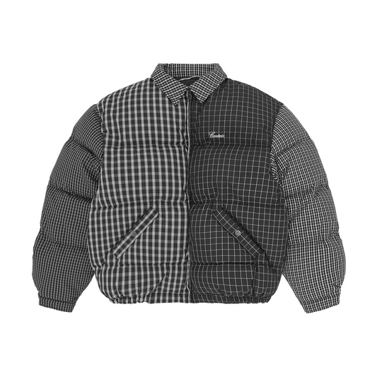 COLLAR BOLO DOWN JACKET