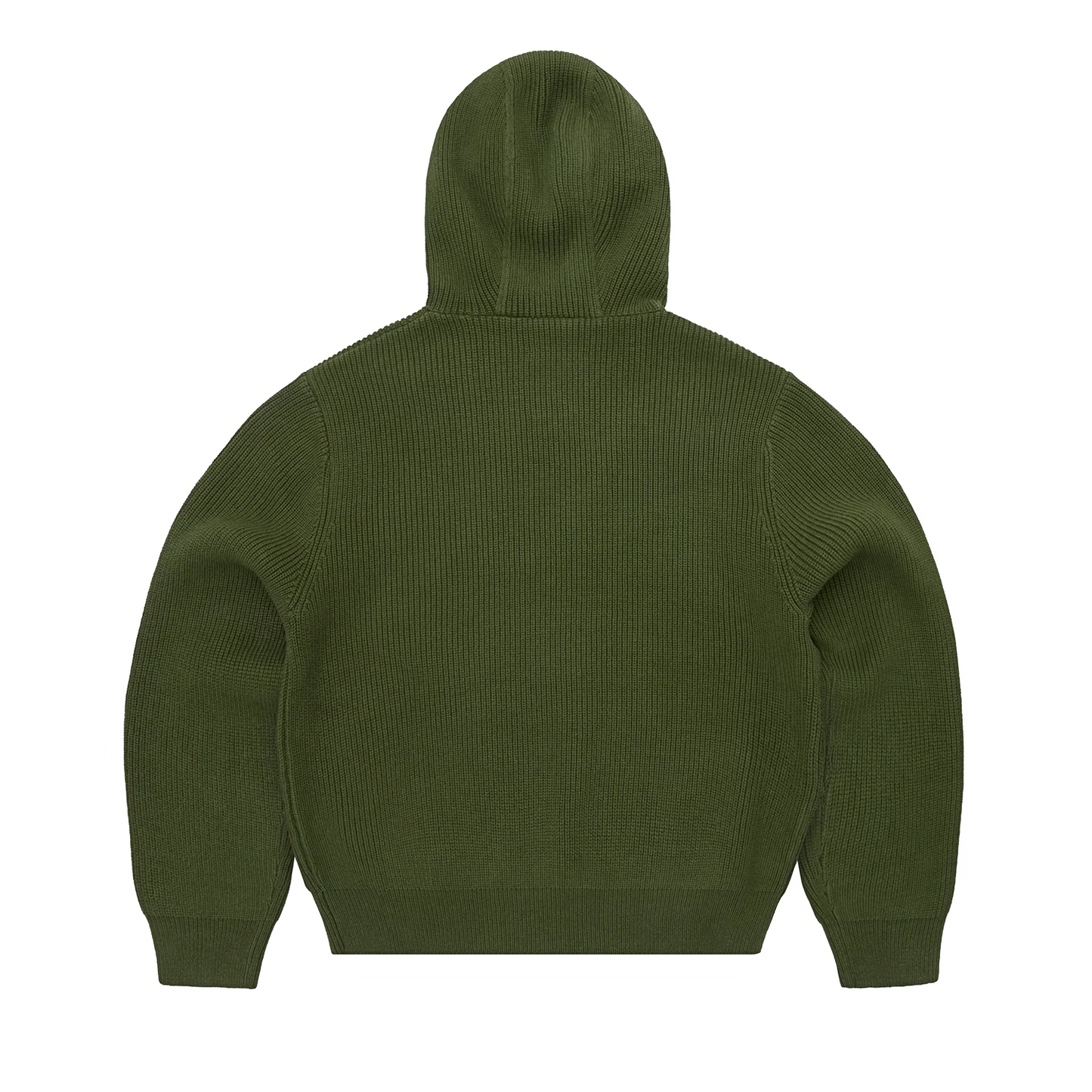 HUEY KNIT HOODIE [OLIVE]