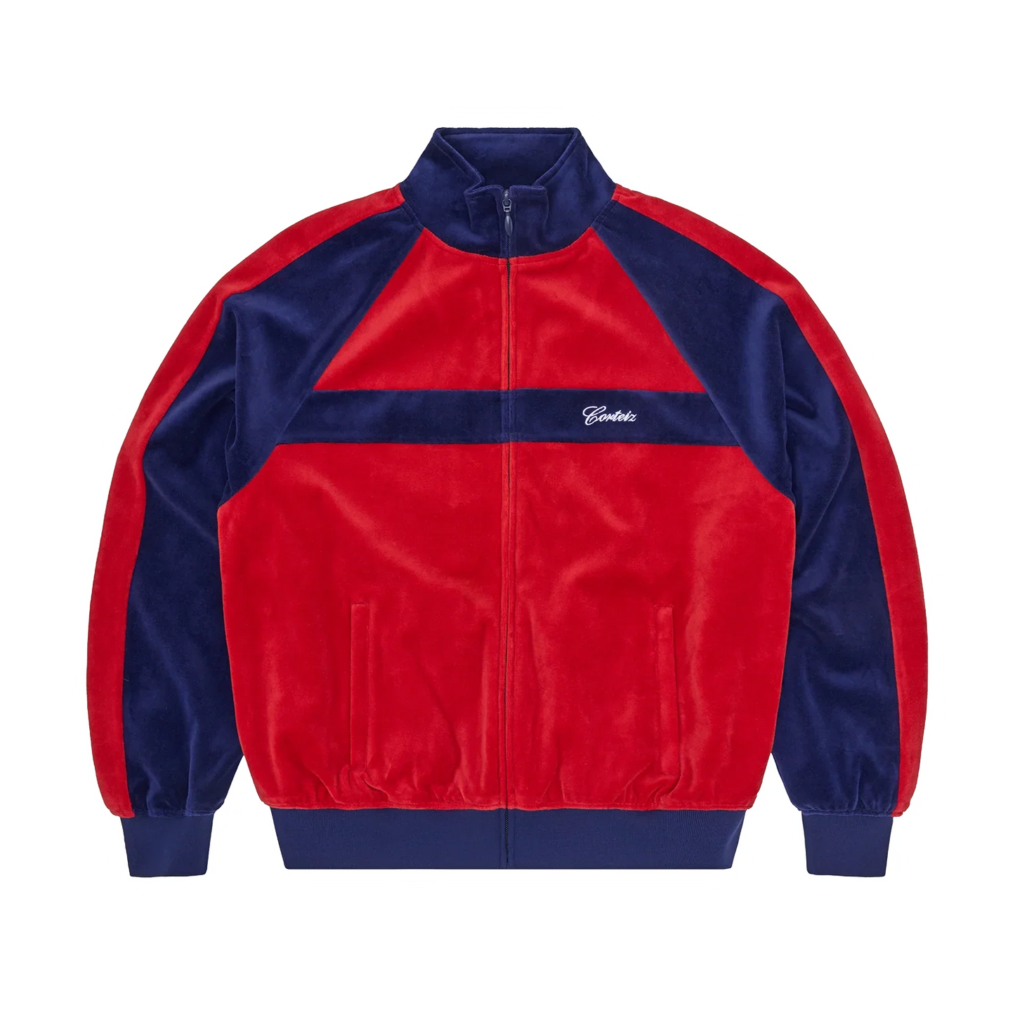PISTA VELOUR TRACK JACKET