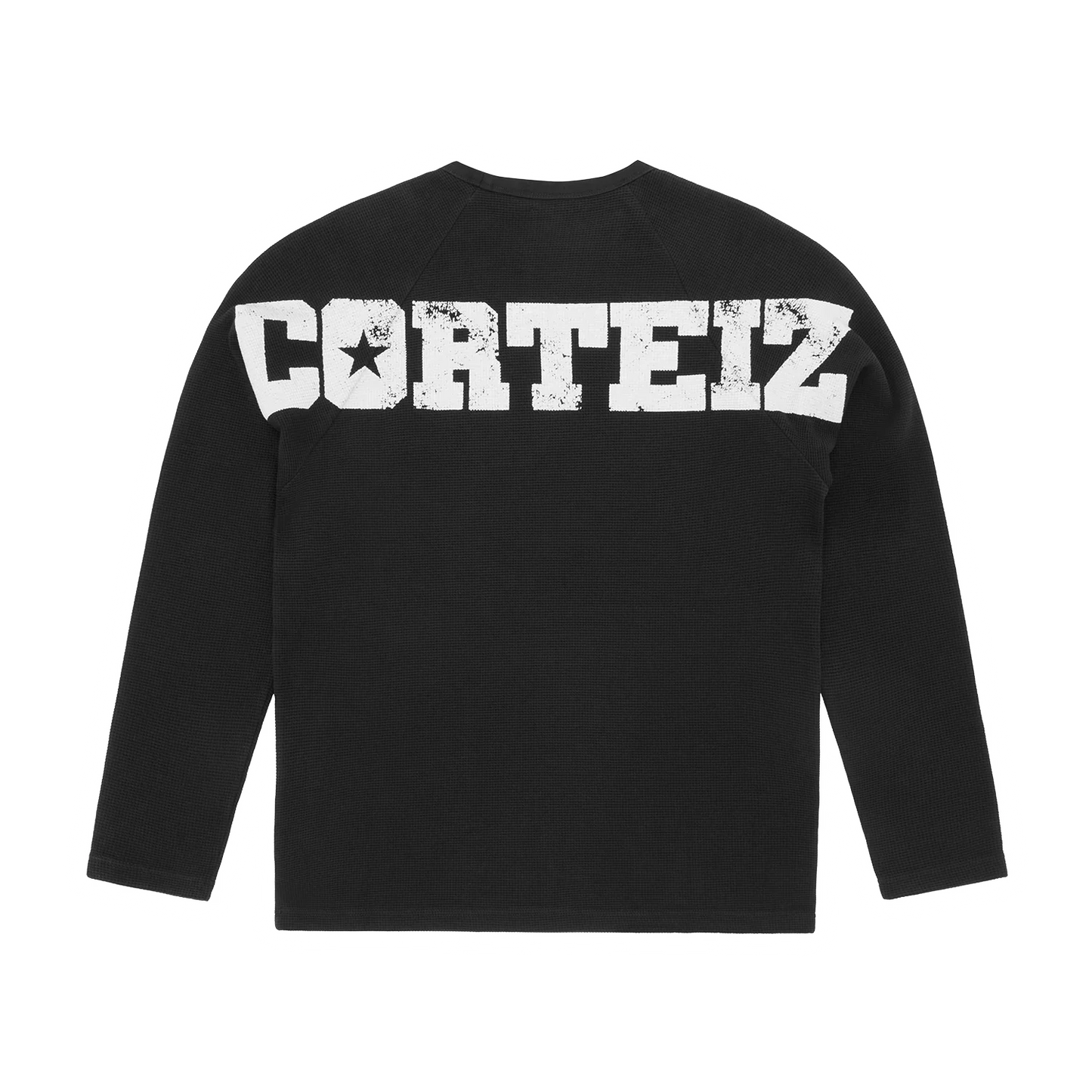 STAR RAGLAN WAFFLE THERMAL