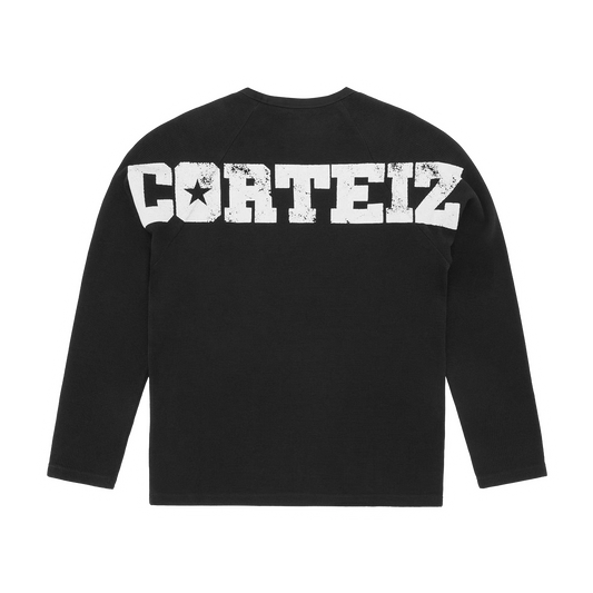 STAR RAGLAN WAFFLE THERMAL