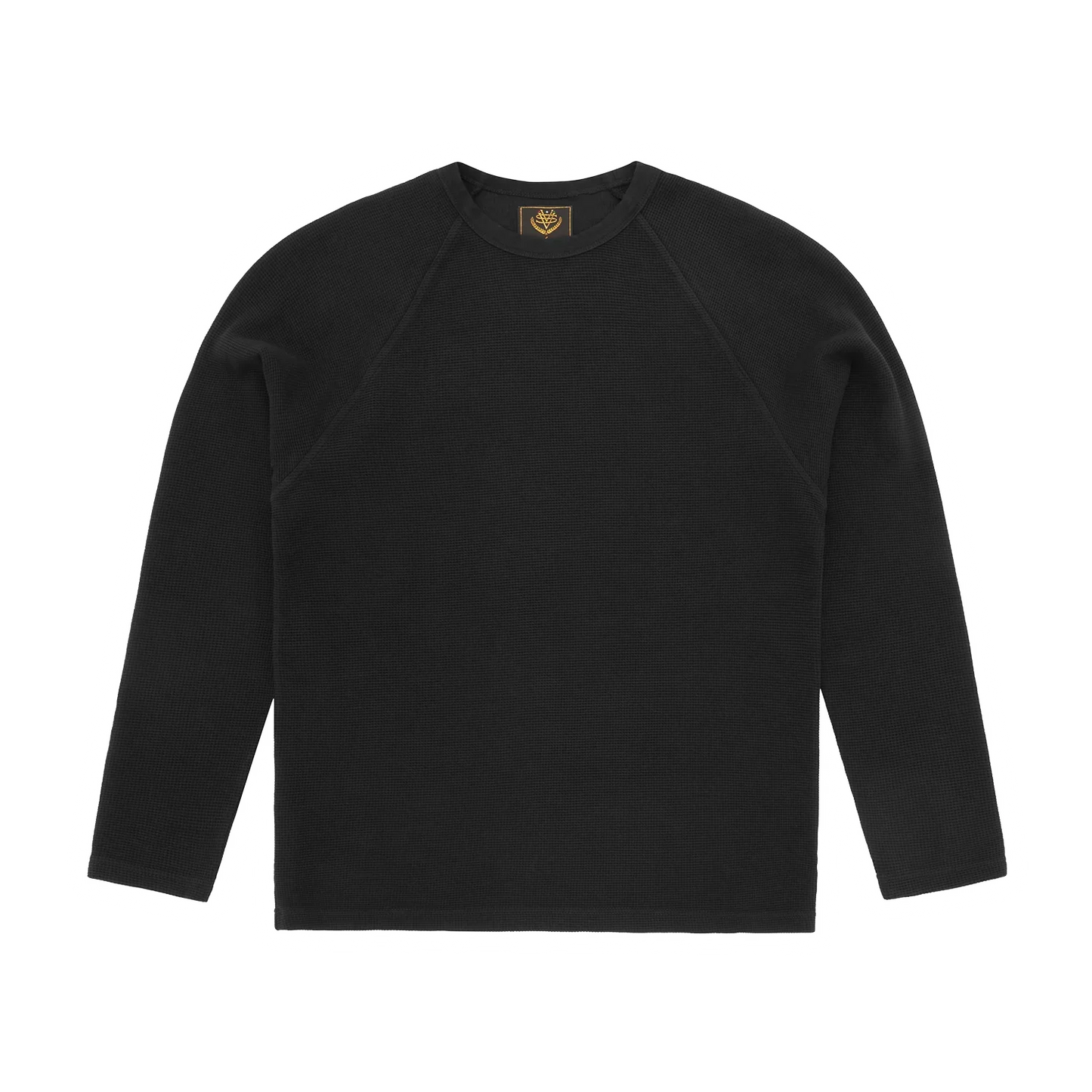 STAR RAGLAN WAFFLE THERMAL