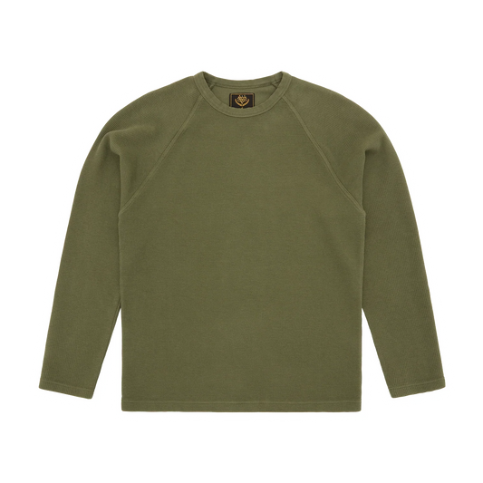 STAR RAGLAN WAFFLE THERMAL