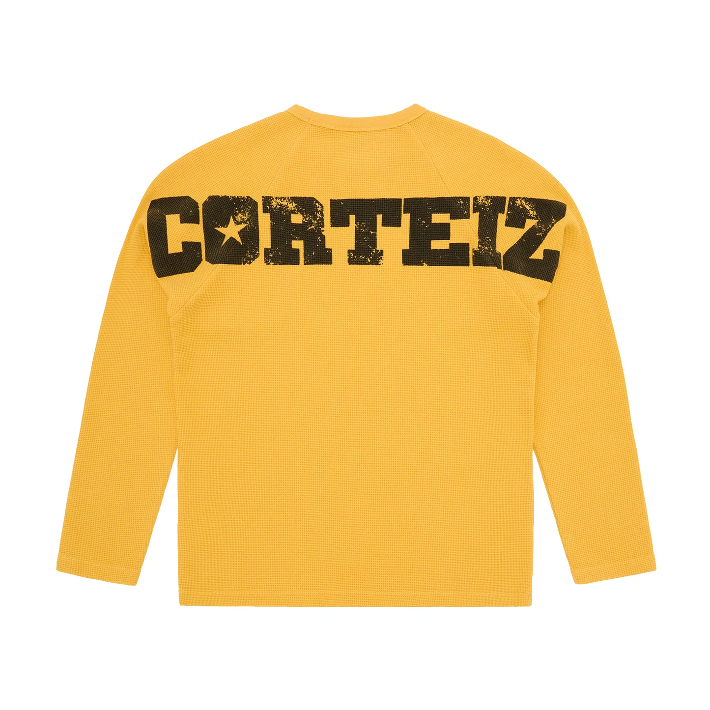 STAR RAGLAN WAFFLE THERMAL