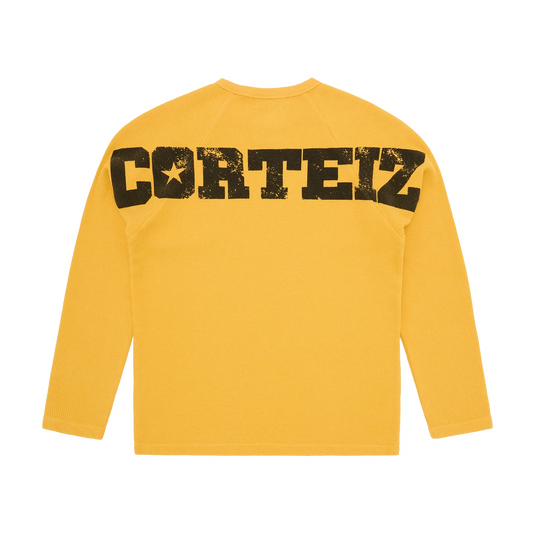 STAR RAGLAN WAFFLE THERMAL