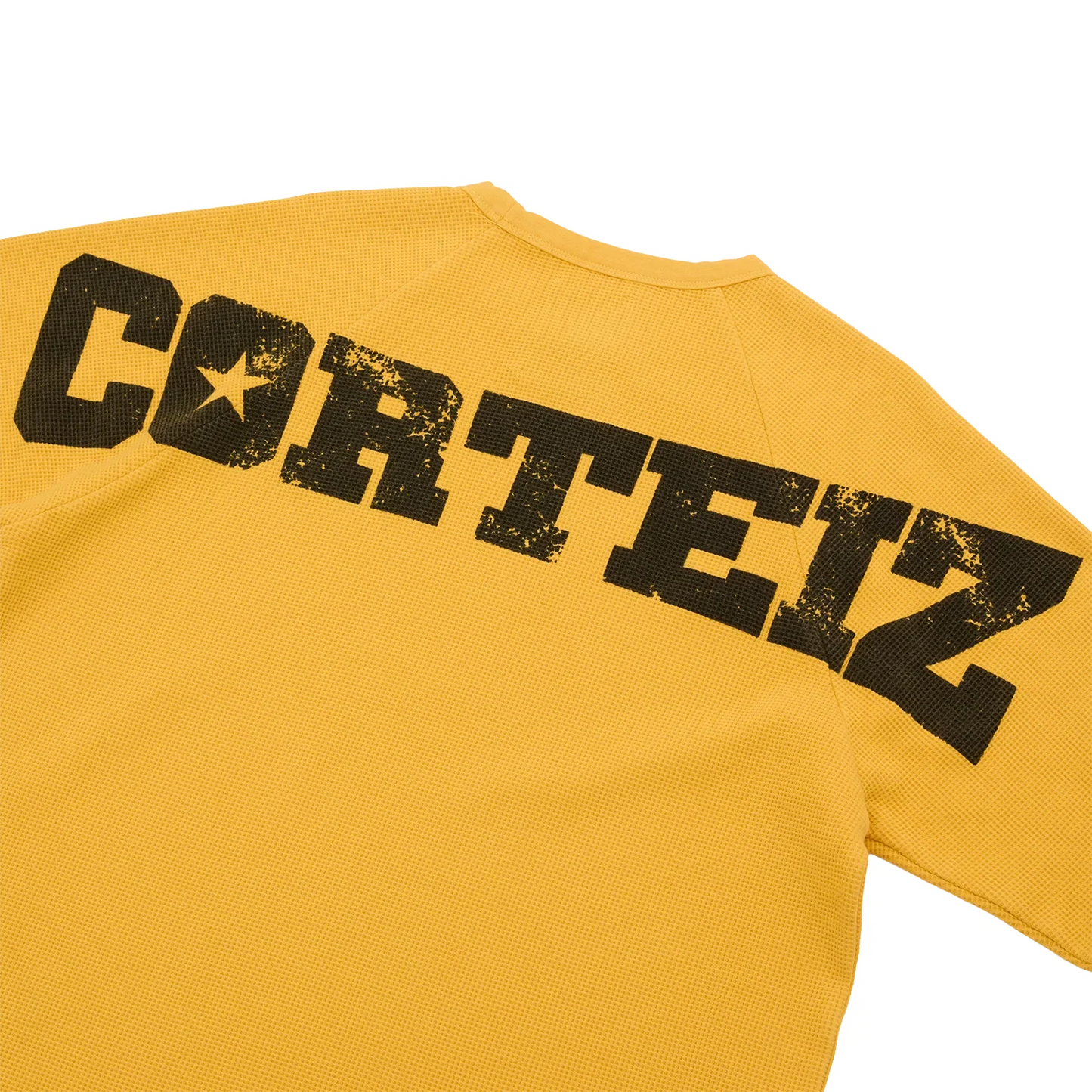 STAR RAGLAN WAFFLE THERMAL